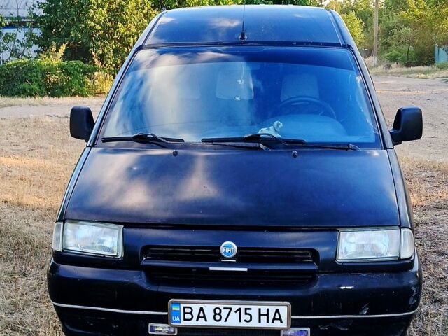 Черный Фиат Скудо, объемом двигателя 1.9 л и пробегом 225 тыс. км за 3000 $, фото 6 на Automoto.ua