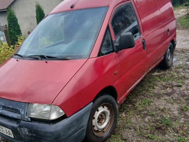 Червоний Фіат Скудо, об'ємом двигуна 1.9 л та пробігом 559 тис. км за 2000 $, фото 1 на Automoto.ua