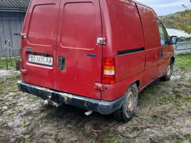 Червоний Фіат Скудо, об'ємом двигуна 1.9 л та пробігом 559 тис. км за 2000 $, фото 2 на Automoto.ua