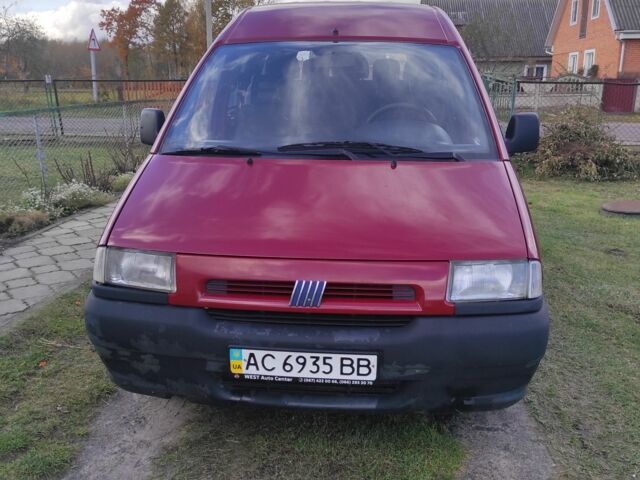 Красный Фиат Скудо, объемом двигателя 0 л и пробегом 333 тыс. км за 2450 $, фото 2 на Automoto.ua