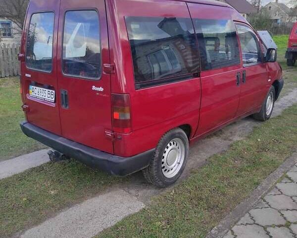 Красный Фиат Скудо, объемом двигателя 1.9 л и пробегом 300 тыс. км за 2800 $, фото 10 на Automoto.ua