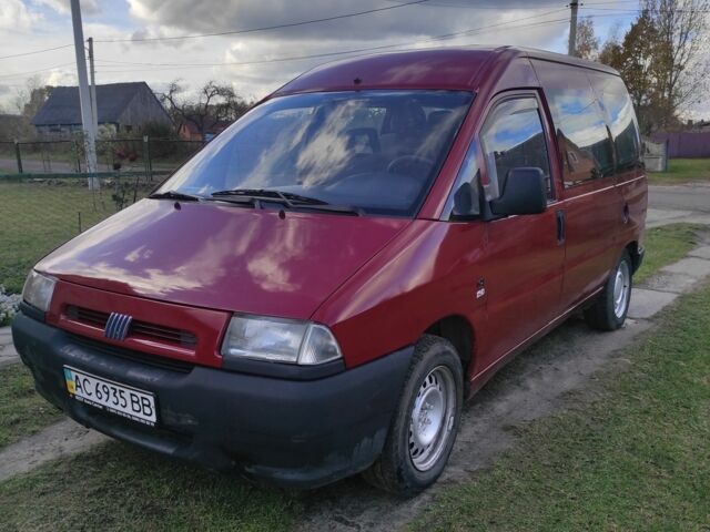 Красный Фиат Скудо, объемом двигателя 0 л и пробегом 333 тыс. км за 2450 $, фото 1 на Automoto.ua