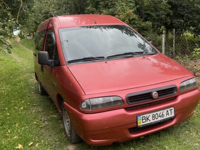 Красный Фиат Скудо, объемом двигателя 1.9 л и пробегом 408 тыс. км за 4500 $, фото 2 на Automoto.ua