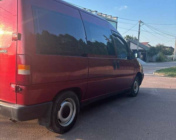 Красный Фиат Скудо, объемом двигателя 1.9 л и пробегом 380 тыс. км за 3200 $, фото 2 на Automoto.ua