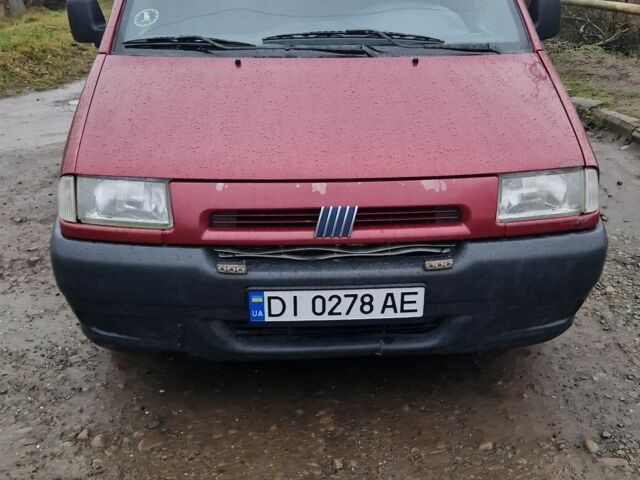 Червоний Фіат Скудо, об'ємом двигуна 2 л та пробігом 380 тис. км за 2850 $, фото 3 на Automoto.ua
