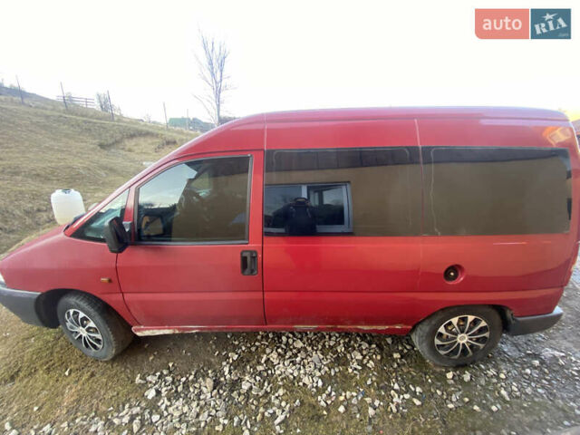 Красный Фиат Скудо, объемом двигателя 1.87 л и пробегом 266 тыс. км за 3800 $, фото 3 на Automoto.ua