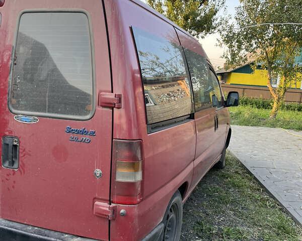 Червоний Фіат Скудо, об'ємом двигуна 2 л та пробігом 399 тис. км за 2600 $, фото 6 на Automoto.ua