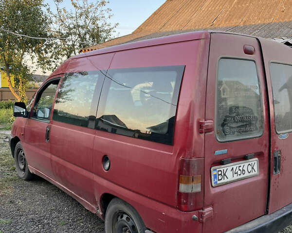 Червоний Фіат Скудо, об'ємом двигуна 2 л та пробігом 399 тис. км за 2600 $, фото 7 на Automoto.ua