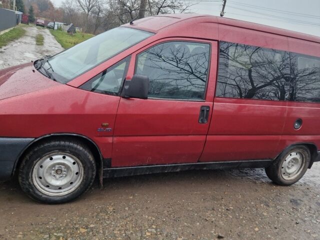 Червоний Фіат Скудо, об'ємом двигуна 2 л та пробігом 380 тис. км за 2850 $, фото 1 на Automoto.ua