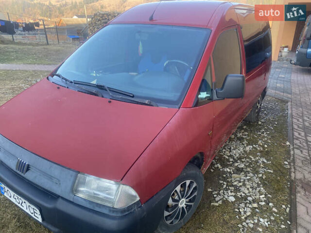Красный Фиат Скудо, объемом двигателя 1.87 л и пробегом 266 тыс. км за 3800 $, фото 4 на Automoto.ua