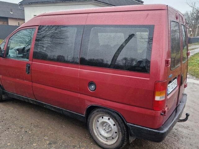 Червоний Фіат Скудо, об'ємом двигуна 2 л та пробігом 380 тис. км за 2850 $, фото 4 на Automoto.ua