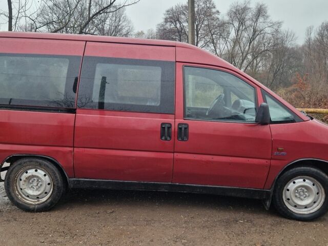 Червоний Фіат Скудо, об'ємом двигуна 2 л та пробігом 380 тис. км за 2850 $, фото 6 на Automoto.ua