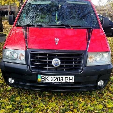 Красный Фиат Скудо, объемом двигателя 2 л и пробегом 300 тыс. км за 5500 $, фото 6 на Automoto.ua
