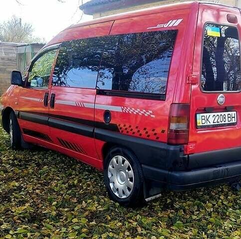 Красный Фиат Скудо, объемом двигателя 2 л и пробегом 300 тыс. км за 5500 $, фото 3 на Automoto.ua