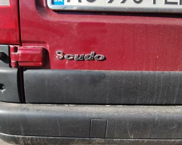 Червоний Фіат Скудо, об'ємом двигуна 1.99 л та пробігом 284 тис. км за 5500 $, фото 2 на Automoto.ua