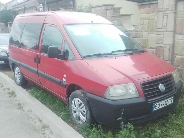 Красный Фиат Скудо, объемом двигателя 2 л и пробегом 316 тыс. км за 4200 $, фото 4 на Automoto.ua