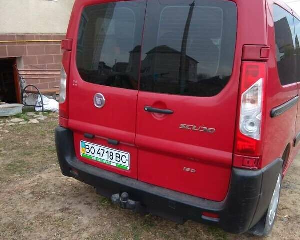 Красный Фиат Скудо, объемом двигателя 2 л и пробегом 150 тыс. км за 6500 $, фото 3 на Automoto.ua