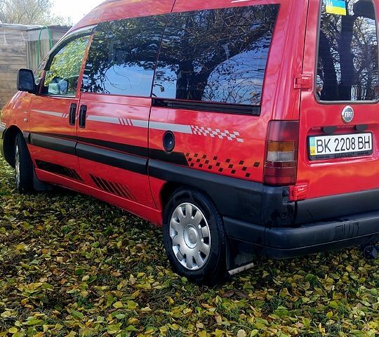 Красный Фиат Скудо, объемом двигателя 2 л и пробегом 300 тыс. км за 5500 $, фото 4 на Automoto.ua