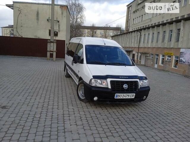 Белый Фиат Скудо пасс., объемом двигателя 2 л и пробегом 289 тыс. км за 4850 $, фото 7 на Automoto.ua