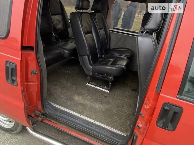Красный Фиат Скудо пасс., объемом двигателя 1.9 л и пробегом 320 тыс. км за 4200 $, фото 14 на Automoto.ua