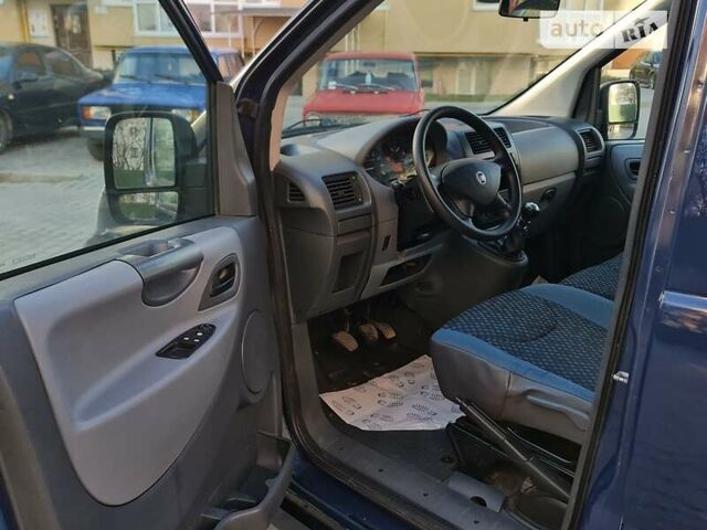 Синий Фиат Скудо пасс., объемом двигателя 2 л и пробегом 246 тыс. км за 7700 $, фото 17 на Automoto.ua