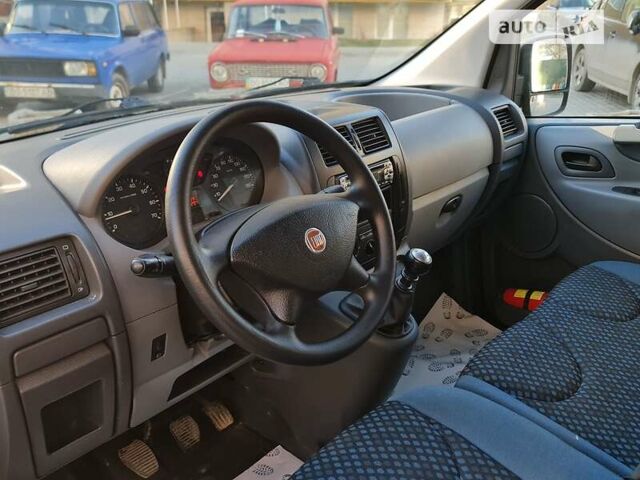 Синий Фиат Скудо пасс., объемом двигателя 2 л и пробегом 246 тыс. км за 7700 $, фото 20 на Automoto.ua