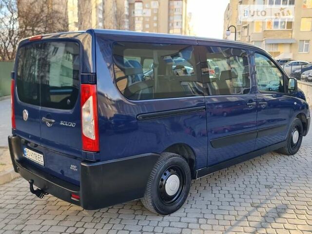 Синий Фиат Скудо пасс., объемом двигателя 2 л и пробегом 246 тыс. км за 7700 $, фото 6 на Automoto.ua