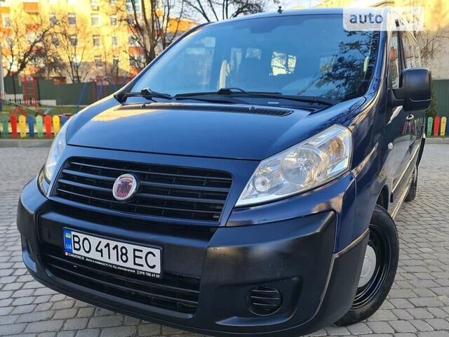 Синий Фиат Скудо пасс., объемом двигателя 2 л и пробегом 246 тыс. км за 7700 $, фото 15 на Automoto.ua