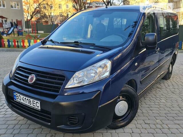 Синий Фиат Скудо пасс., объемом двигателя 2 л и пробегом 246 тыс. км за 7700 $, фото 13 на Automoto.ua