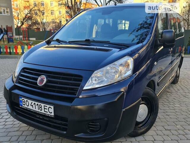 Синий Фиат Скудо пасс., объемом двигателя 2 л и пробегом 246 тыс. км за 7700 $, фото 14 на Automoto.ua