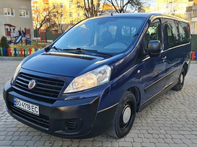 Синий Фиат Скудо пасс., объемом двигателя 2 л и пробегом 246 тыс. км за 7700 $, фото 12 на Automoto.ua