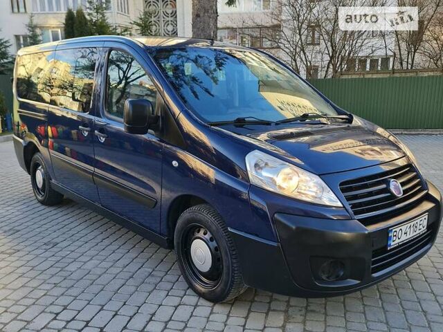 Синий Фиат Скудо пасс., объемом двигателя 2 л и пробегом 246 тыс. км за 7700 $, фото 3 на Automoto.ua