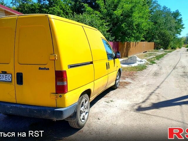 Желтый Фиат Скудо, объемом двигателя 1.9 л и пробегом 497 тыс. км за 1920 $, фото 4 на Automoto.ua