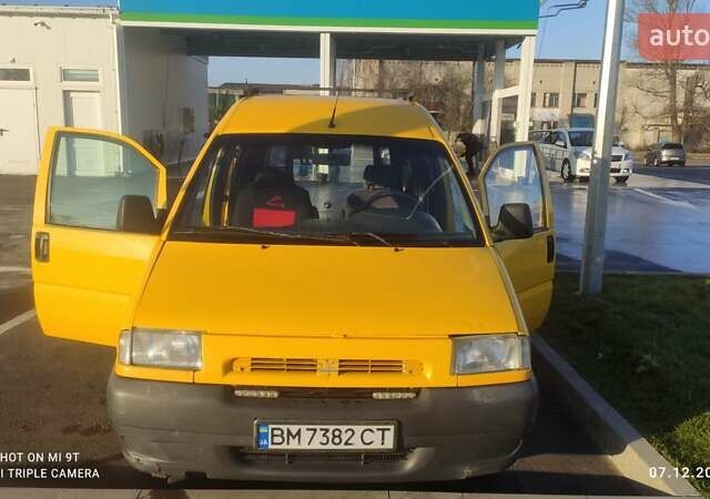 Жовтий Фіат Скудо, об'ємом двигуна 1.9 л та пробігом 541 тис. км за 2800 $, фото 1 на Automoto.ua