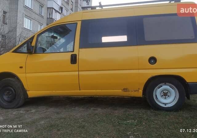 Жовтий Фіат Скудо, об'ємом двигуна 1.9 л та пробігом 541 тис. км за 2800 $, фото 20 на Automoto.ua