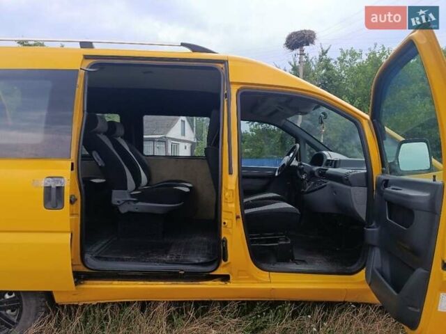 Жовтий Фіат Скудо, об'ємом двигуна 1.9 л та пробігом 286 тис. км за 3000 $, фото 4 на Automoto.ua