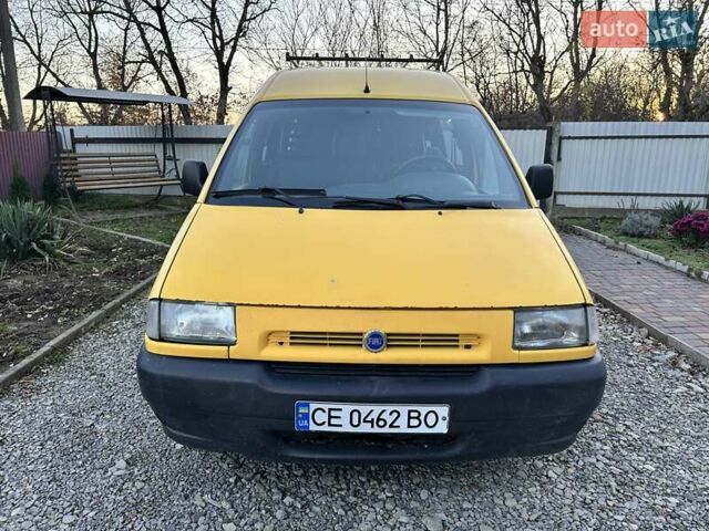 Желтый Фиат Скудо, объемом двигателя 1.9 л и пробегом 321 тыс. км за 2400 $, фото 4 на Automoto.ua