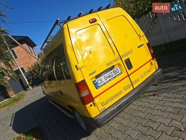Желтый Фиат Скудо, объемом двигателя 1.9 л и пробегом 321 тыс. км за 2500 $, фото 11 на Automoto.ua