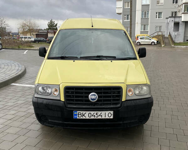 Желтый Фиат Скудо, объемом двигателя 2 л и пробегом 310 тыс. км за 3650 $, фото 1 на Automoto.ua