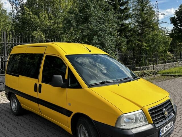 Желтый Фиат Скудо, объемом двигателя 2 л и пробегом 258 тыс. км за 4999 $, фото 2 на Automoto.ua