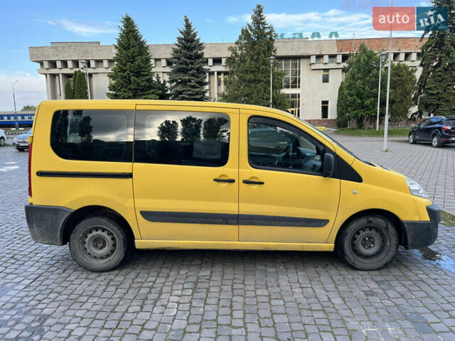 Желтый Фиат Скудо, объемом двигателя 2 л и пробегом 235 тыс. км за 5900 $, фото 6 на Automoto.ua