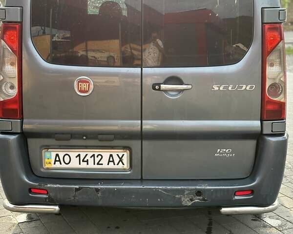 Серый Фиат Скудо, объемом двигателя 2 л и пробегом 312 тыс. км за 7000 $, фото 5 на Automoto.ua