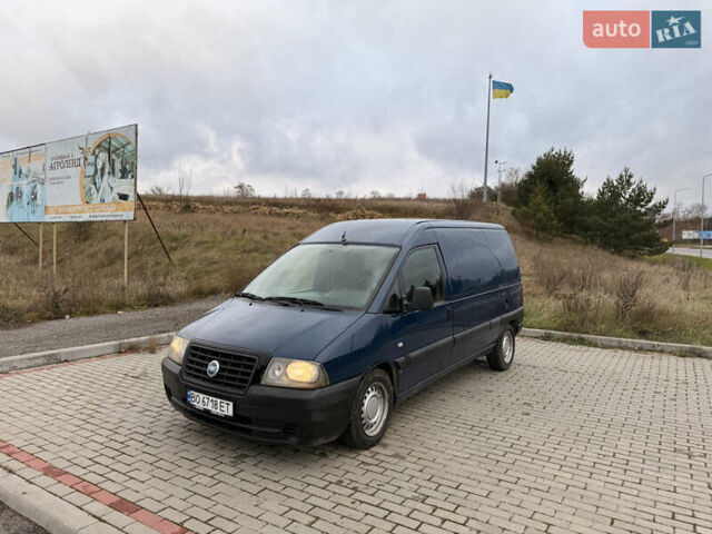 Синий Фиат Скудо, объемом двигателя 2 л и пробегом 401 тыс. км за 2700 $, фото 4 на Automoto.ua