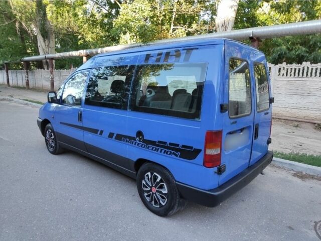 Синий Фиат Скудо, объемом двигателя 1.9 л и пробегом 3 тыс. км за 3000 $, фото 5 на Automoto.ua