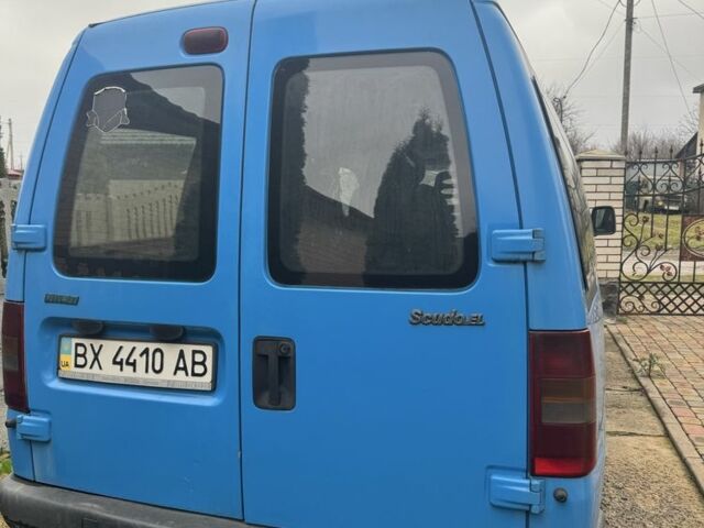 Синій Фіат Скудо, об'ємом двигуна 2 л та пробігом 301 тис. км за 2800 $, фото 2 на Automoto.ua