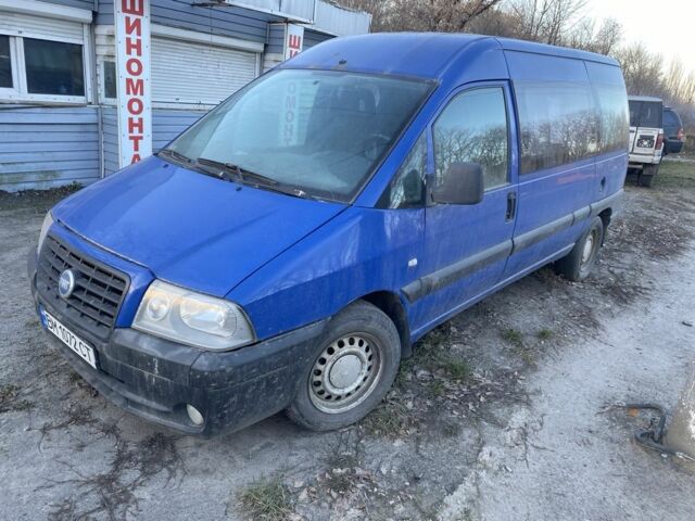 Синий Фиат Скудо, объемом двигателя 2 л и пробегом 340 тыс. км за 4444 $, фото 4 на Automoto.ua