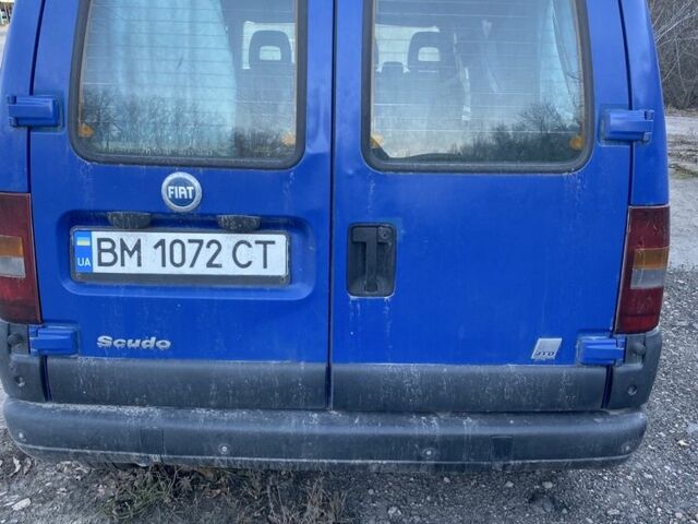 Синий Фиат Скудо, объемом двигателя 2 л и пробегом 340 тыс. км за 4444 $, фото 3 на Automoto.ua