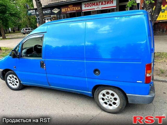 Синий Фиат Скудо, объемом двигателя 1.9 л и пробегом 600 тыс. км за 2400 $, фото 3 на Automoto.ua