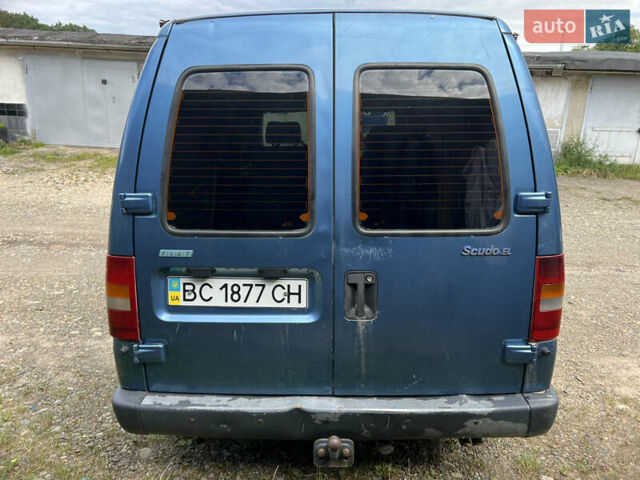 Синий Фиат Скудо, объемом двигателя 1.9 л и пробегом 432 тыс. км за 1999 $, фото 7 на Automoto.ua