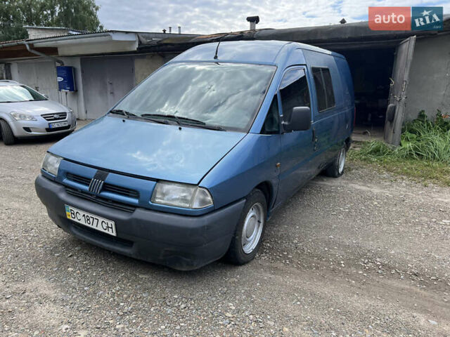 Синий Фиат Скудо, объемом двигателя 1.9 л и пробегом 432 тыс. км за 1999 $, фото 4 на Automoto.ua